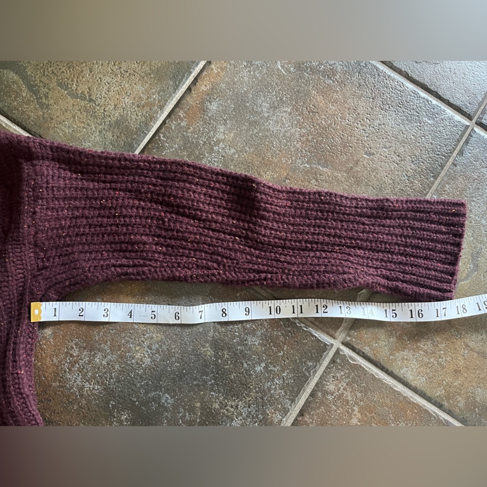 🇨🇦 Frank And Oak lambswool blend cardigan academia knit quiet luxury sweater - Picture 6 of 8